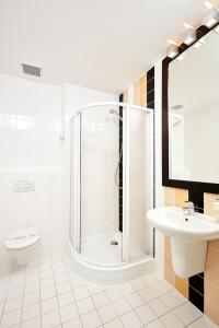 Koupelna v ubytování Hotel Rottal
