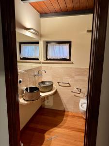A bathroom at Relais Ristori