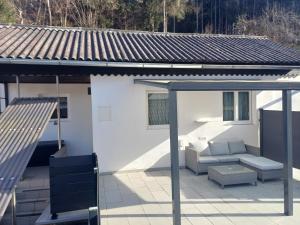 Balkón nebo terasa v ubytování Haus mit 2 Schlafzimmer in Voitsberg