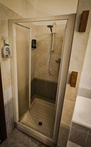 Koupelna v ubytování Tiriticco B&B