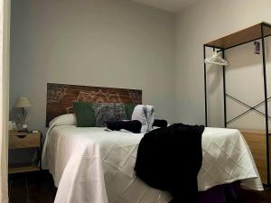Łóżko lub łóżka w pokoju w obiekcie Casa de Huéspedes con encanto El Sueño del Quijote