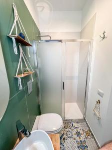 Koupelna v ubytování B&B Il Mare di Terrasini