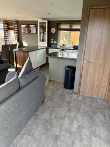 Kuchyň nebo kuchyňský kout v ubytování Hepburns Lodge 19
