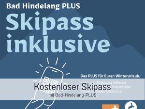 a poster for a bad hindlaying plus alkaline inclusive at Ferienwohnungen Scholl - private Sauna oder Infrarotkabine in Bad Hindelang