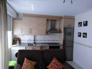 Dapur atau dapur kecil di Piso en Betanzos