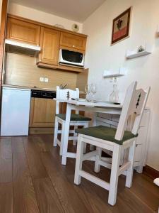 Dapur atau dapur kecil di Seven Keys - Le cocon des neiges