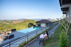 Landskap semula jadi dekat dengan resort