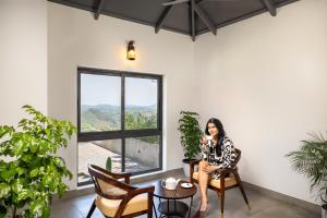 Pemandangan gunung umum atau pemandangan gunung yang diambil dari resort