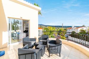 Balkón nebo terasa v ubytování Villa Soraya 1 by Ezoria Villas