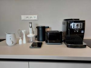 Coffee and tea making facilities at Villa Erdődy Resort