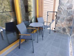 A balcony or terrace at Villa Erdődy Resort