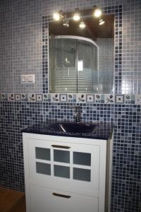 Koupelna v ubytování La Cruz Verde