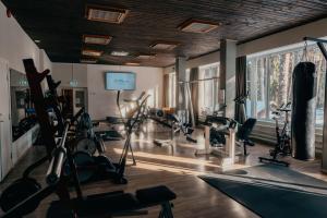 Fitness centrum a/nebo fitness zařízení v ubytování Tartumaa Tervisespordikeskus