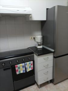 Kuchyň nebo kuchyňský kout v ubytování San Sebastian