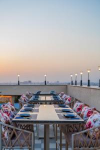 Balkón nebo terasa v ubytování Royal Prime - A City Center Boutique Hotel In Jaipur