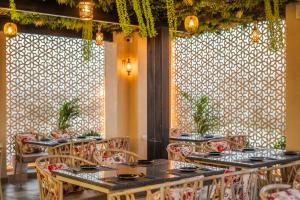 Restaurace v ubytování Royal Prime - A City Center Boutique Hotel In Jaipur