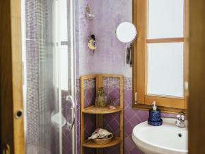 Vannituba majutusasutuses The Smallest Hostel of Florence