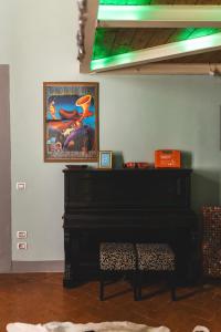Istumisnurk majutusasutuses The Smallest Hostel of Florence