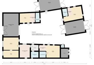 Půdorys ubytování Apartmány Ústup