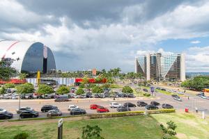 Nespecifikovaný výhled na destinaci Brasília nebo výhled na město při pohledu z apartmánu