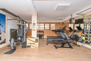 Fitness centrum a/nebo fitness zařízení v ubytování Cullinan Diárias Brasil 62634