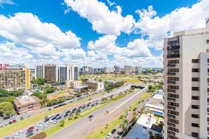 Nespecifikovaný výhled na destinaci Brasília nebo výhled na město při pohledu z apartmánu