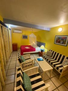منطقة جلوس في Coco-Mango Apt. D