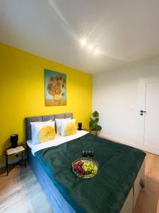 Posteľ alebo postele v izbe v ubytovaní Lumina premium apartments for a family