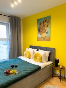 Posteľ alebo postele v izbe v ubytovaní Lumina premium apartments for a family