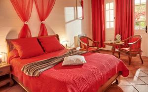 Postel nebo postele na pokoji v ubytování Relais Des Gouverneurs