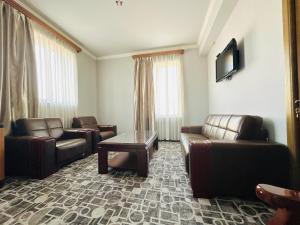TV a/nebo společenská místnost v ubytování SD Hotel