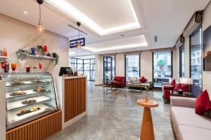 Posezení v ubytování لفيت للشقق الفندقية المخدومة Lafait Hotel Serviced Apartments