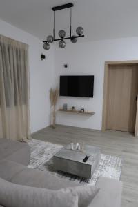 Μια τηλεόραση ή/και κέντρο ψυχαγωγίας στο Kuća za odmor Drava