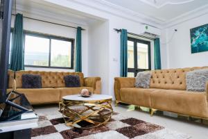 Istumisnurk majutusasutuses T-Square Residence Makepe