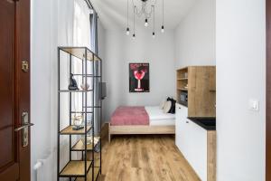 Posteľ alebo postele v izbe v ubytovaní Horizon Park Aparthotel