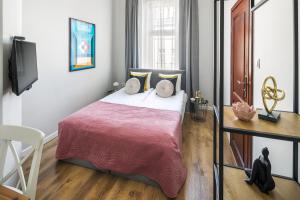 Posteľ alebo postele v izbe v ubytovaní Horizon Park Aparthotel