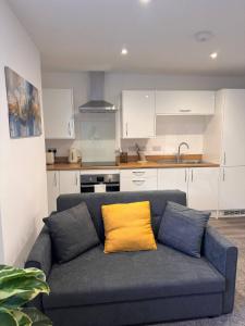 Kuchyň nebo kuchyňský kout v ubytování Hull Hideaway - Modern Apartment for 4