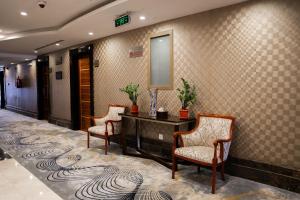 Posezení v ubytování فندق الاء البيت Alaa Al Bayt Hotel