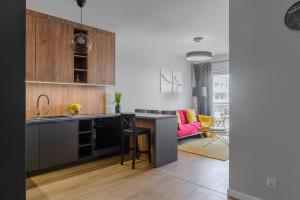 Kuchyňa alebo kuchynka v ubytovaní Lumina premium apartments for a family