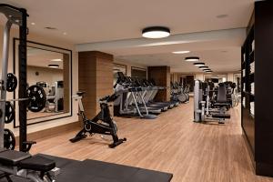 Fitness centrum a/nebo fitness zařízení v ubytování Hilton Vienna Park