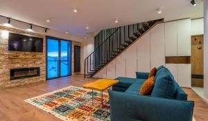 Posezení v ubytování New Gudauri Four season