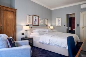 Postel nebo postele na pokoji v ubytování Hotel Kindli + 37 fotografií