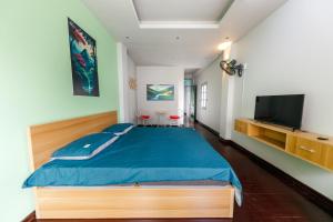 Postel nebo postele na pokoji v ubytování Twins Home