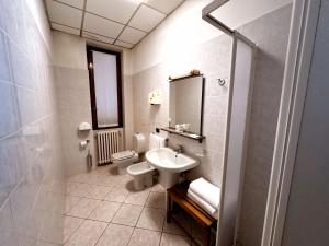 Koupelna v ubytování Hotel mariuccia