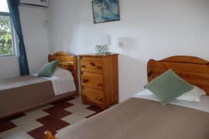 เตียงในห้องที่ Mountain Panoramic Suite