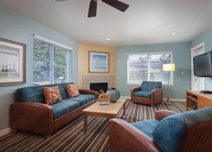 TV a/nebo společenská místnost v ubytování WorldMark Birch Bay