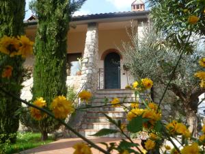 A garden outside Locanda Fuoriporta