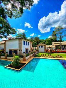 Πισίνα στο ή κοντά στο Hotel Fazenda São Silvano