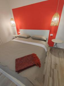 Postel nebo postele na pokoji v ubytování Da Filippo B&B