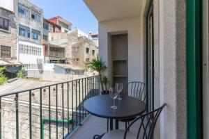 Balkón nebo terasa v ubytování Flat with cozy balcony in the heart of city center